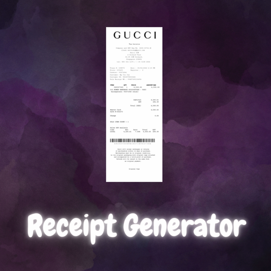 Receipt Generator
